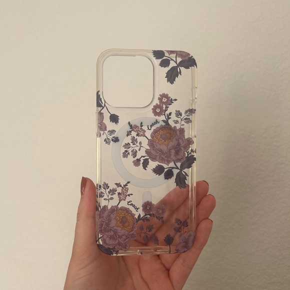 Coach Moody Floral iPhone 15 PRO MAX Case, Compatible with MagSafe- NIB - Picture 8 of 12